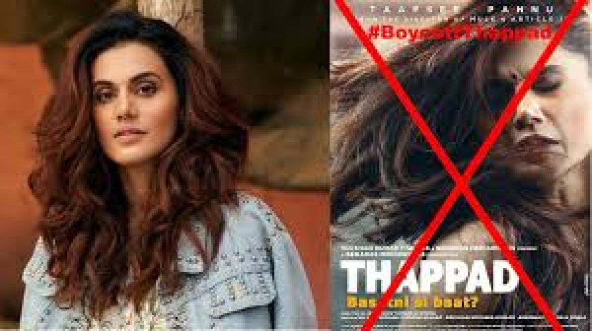 After 'Chhapak', now trollers target Thappad, Taapsee gave befitting reply