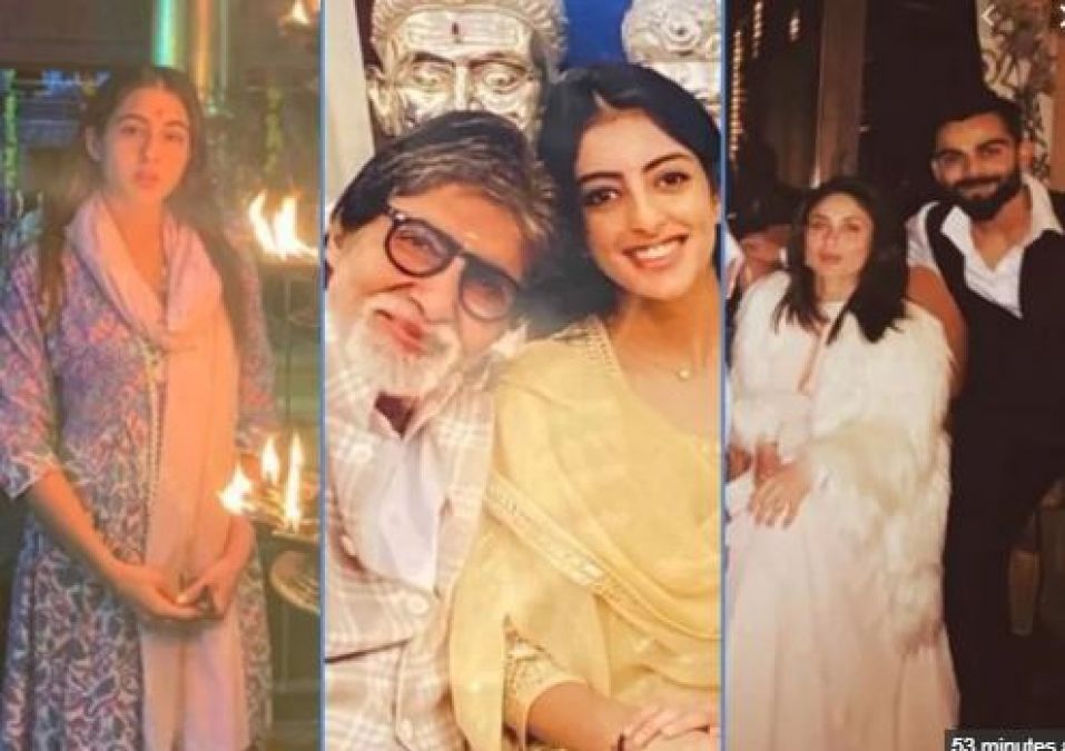 Bollywood stars greets New Year, Amitabh Bachchan seen with family