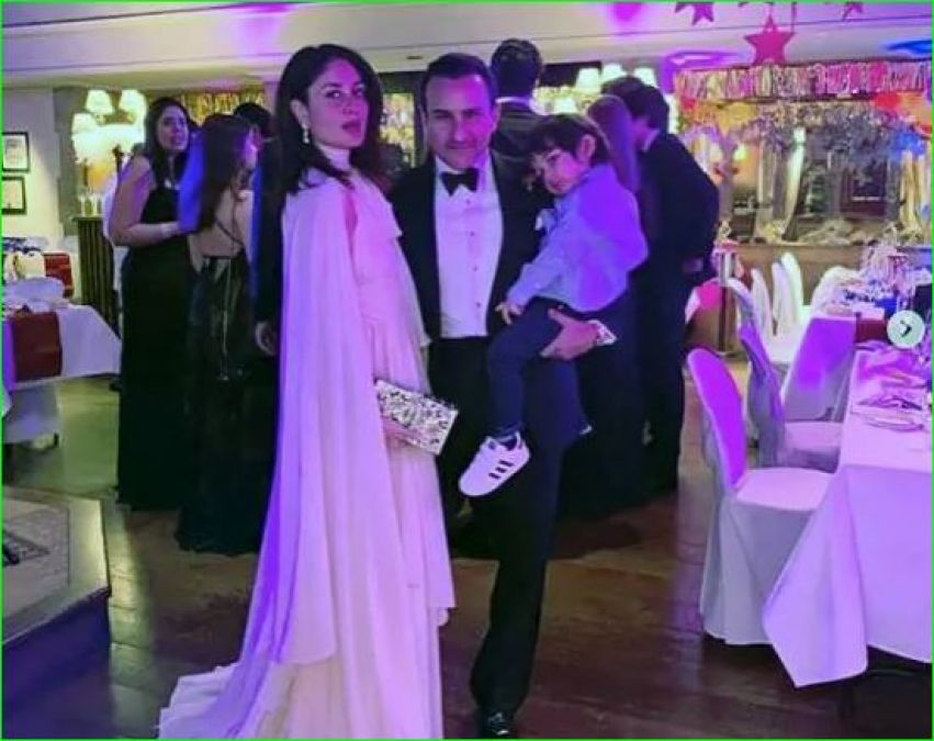 Saif and Kareena were seen celebrating New Year this way with son