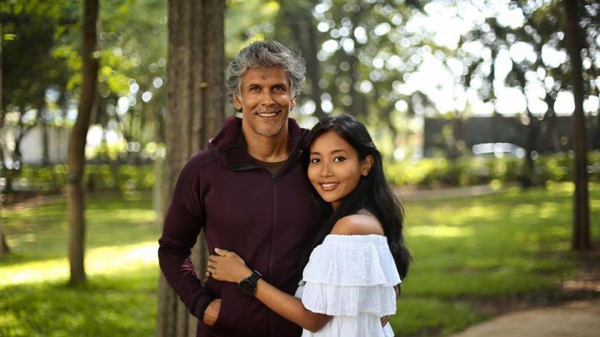 Actor Milind Soman celebrating New Year with his wife in Tokyo