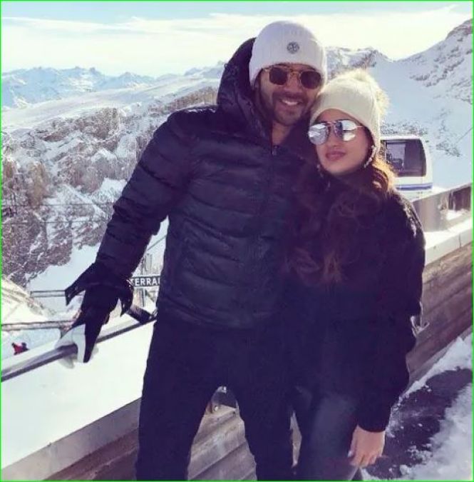 After Anushka, Varun met this co-star in Switzerland