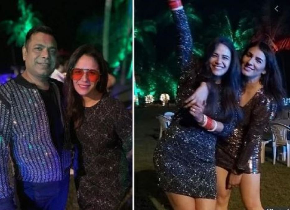 After marriage, Mona Singh looks like this, seen in a party with friends