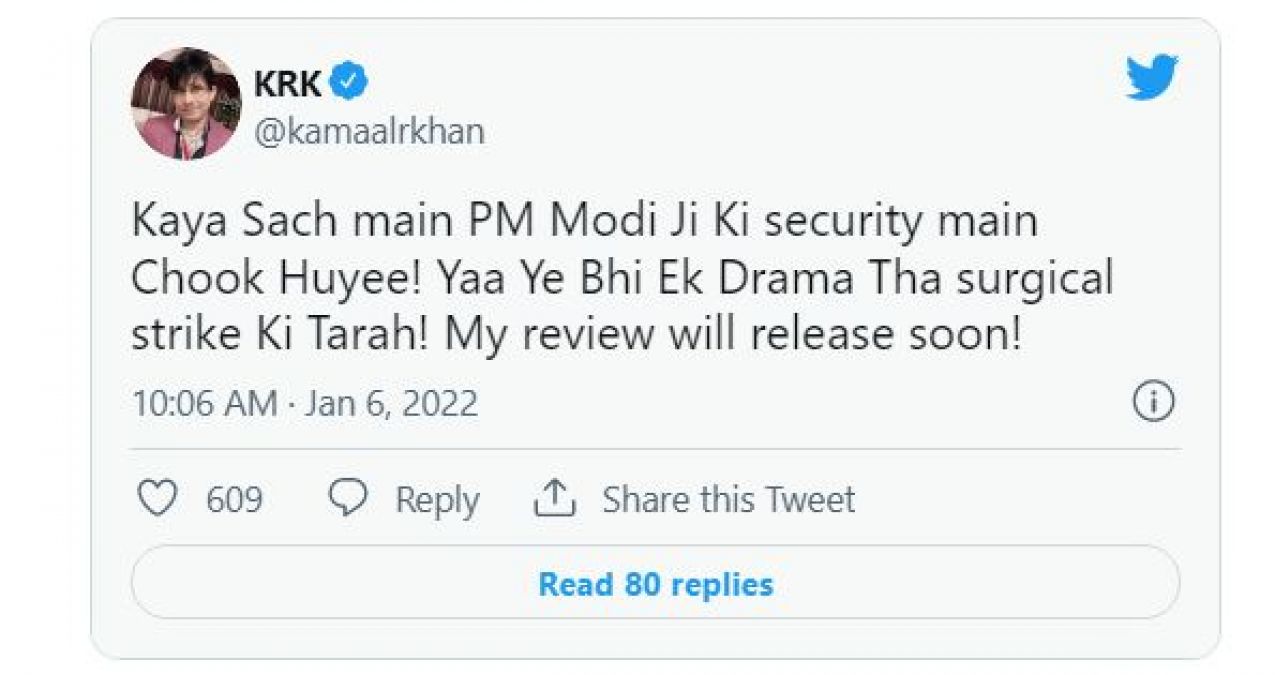Actor trolled for speaking drama like pm Modi's security lapse or surgical strike
