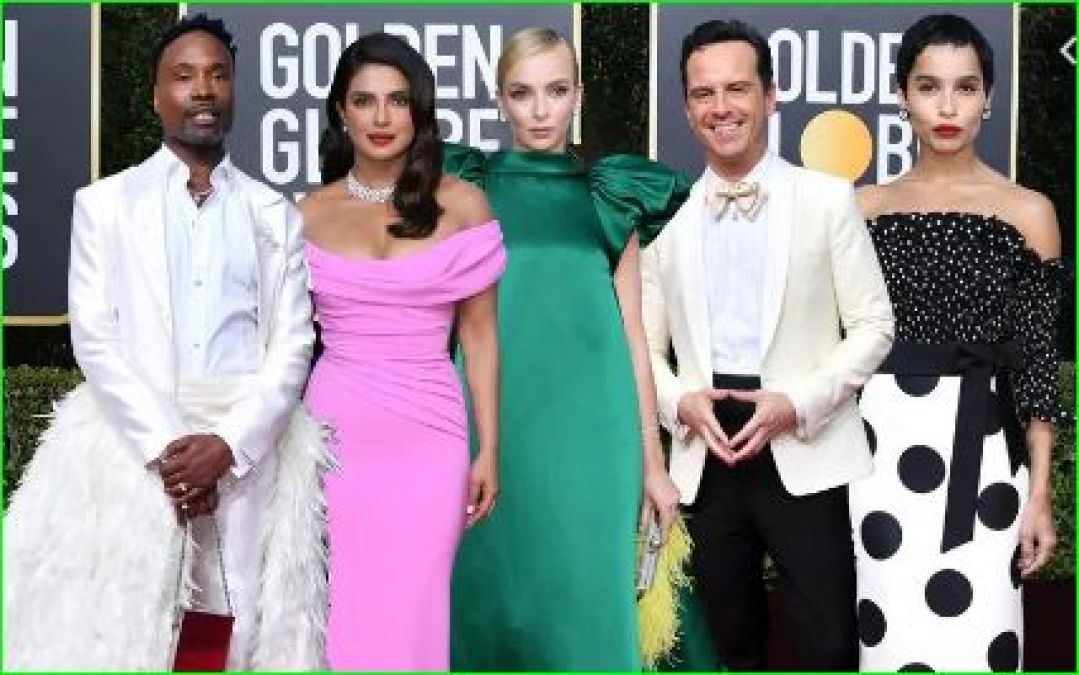 Priyanka-Nick looks most cute couple at Golden Globe Awards ceremony