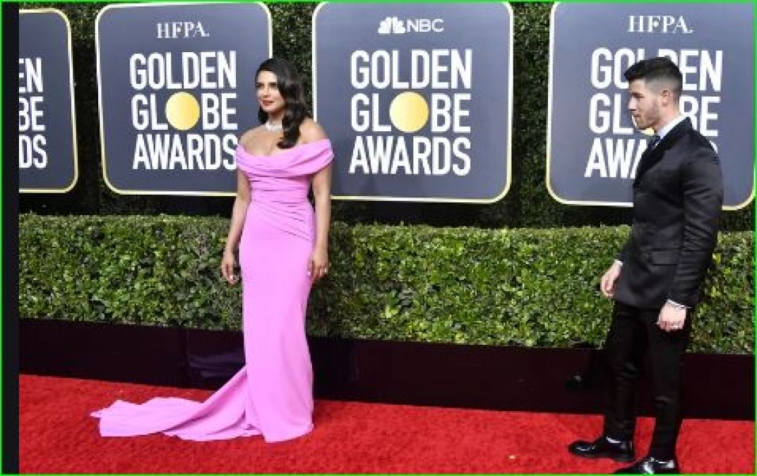 Priyanka-Nick looks most cute couple at Golden Globe Awards ceremony