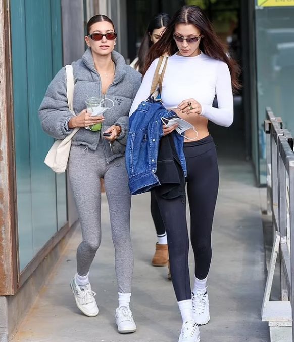 Bella Hadid spotted with Hailey Bieber, photos went viral