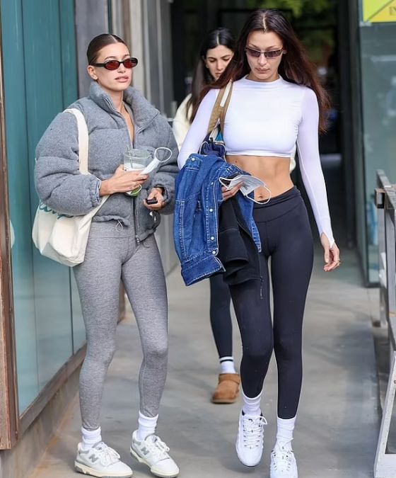 Bella Hadid spotted with Hailey Bieber, photos went viral