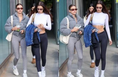 Bella Hadid spotted with Hailey Bieber, photos went viral