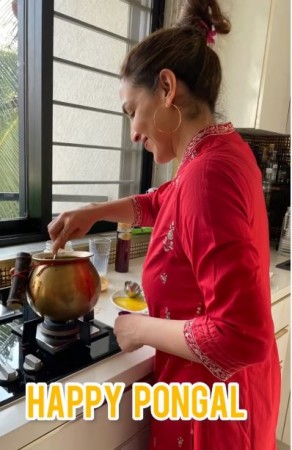 Esha Deol celebrates Pongal festival, shares video