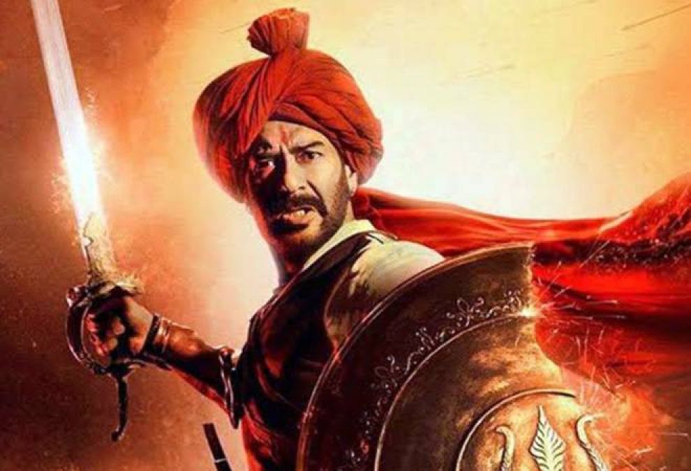 Tanhaji Box Office : अजय देवगन की फिल्म तानाजी की कमाई बरकरार, पहुँच सकती है आज 100 करोड़ के पार