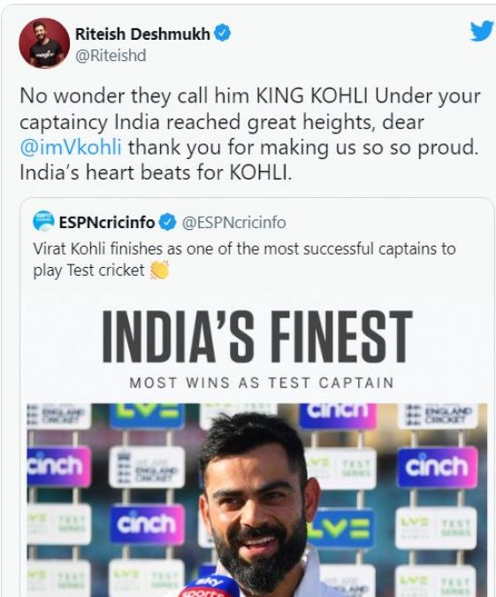 From Sunil Shetty to Arjun Rampal reacted to Virat quitting his captaincy