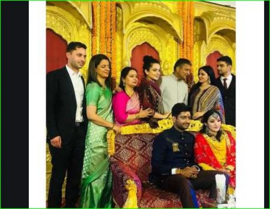 Kangana Ranaut joins engagement ceremony of cousin