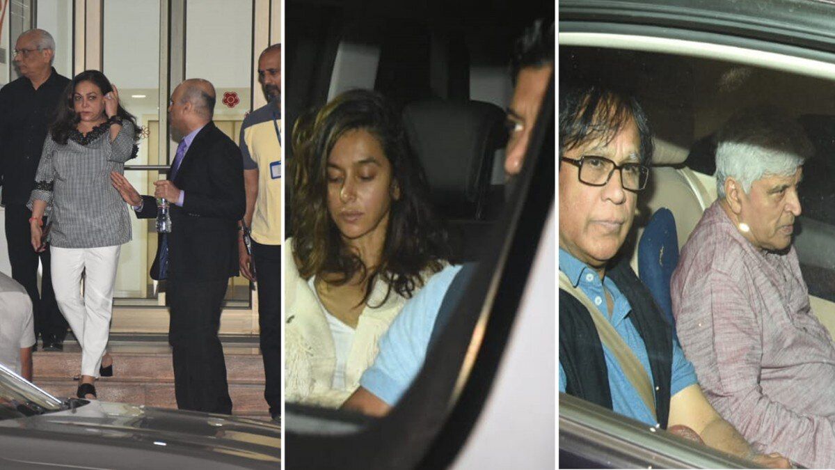 These celebrities reaches hospital to meet Shabana Azmi