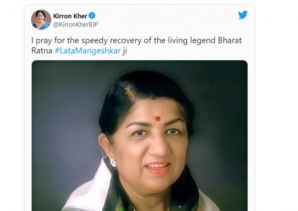Bollywood celebs pray for Lata Mangeshkar's speedy recovery, know her condition