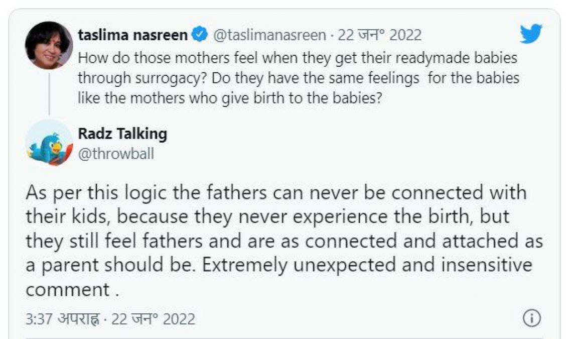 तसलीमा नसरीन के 'रेडीमेड बेबी' ट्वीट पर भड़के प्रियंका-निक के फैन्स, देनी पड़ी सफाई!