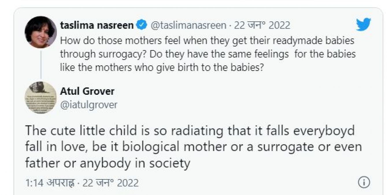 तसलीमा नसरीन के 'रेडीमेड बेबी' ट्वीट पर भड़के प्रियंका-निक के फैन्स, देनी पड़ी सफाई!