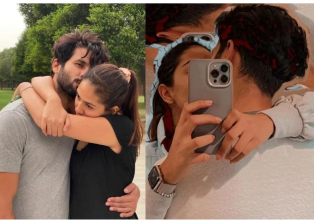 Shahid and Mira were seen lost in each other's love, fan said- 