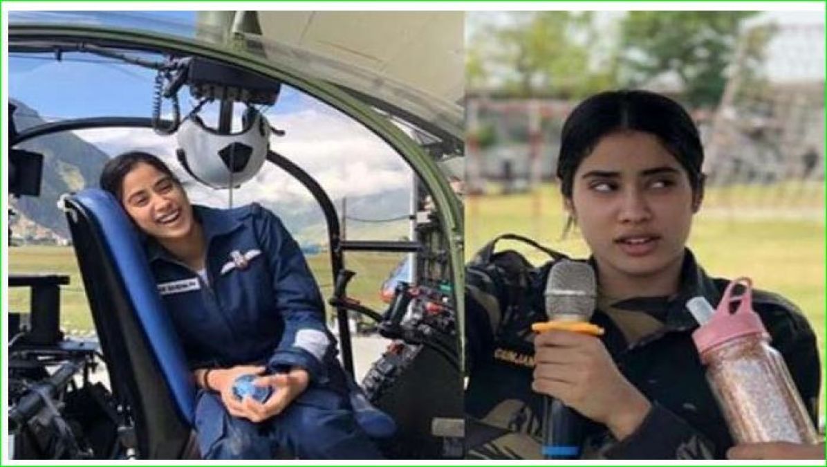 This girl used to see Janhvi Kapoor from the roof of the house, finally met her