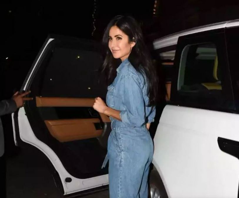 Katrina seen at the screening of Vicky Kaushal's brother Sunny's web series