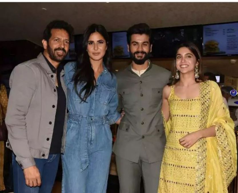 Katrina seen at the screening of Vicky Kaushal's brother Sunny's web series