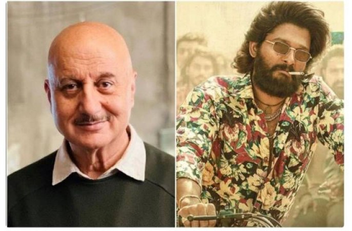 Anupam Kher gets obsessed with Pushpa, praised fiercely