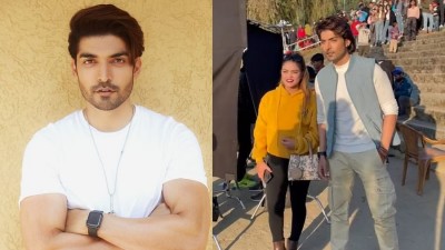 Gurmeet was surrounded by fans during the shooting of 'Dil Pe Zakham'