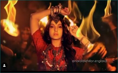 Nora Fatehi's first look of her new song Chhod Denge by T-Series