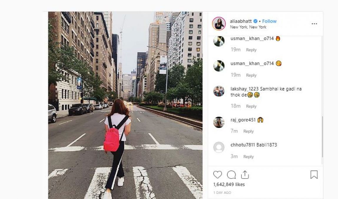Alia-Ranbir enjoys vacation in the US, photo goes viral