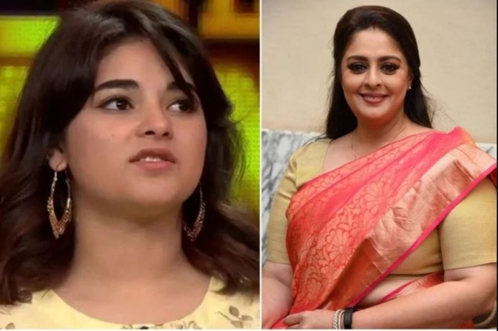 Famous actress Nagma came in support of Zaira, said this thing