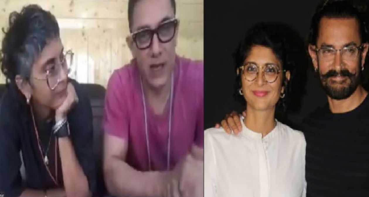 तलाक के ऐलान के बाद एक साथ नजर आए आमिर खान-किरण राव