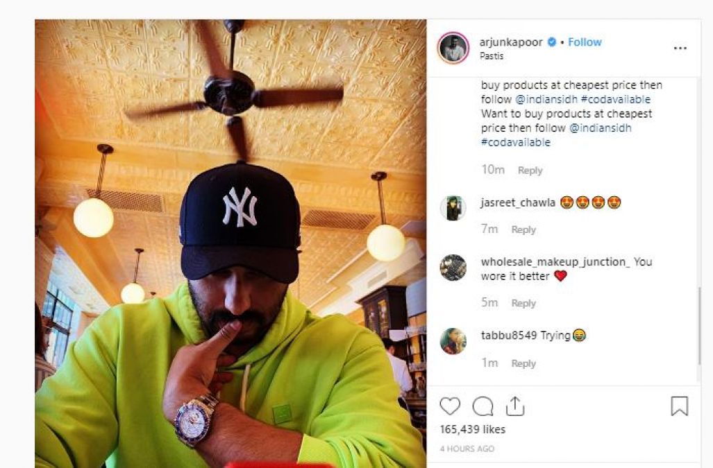Malaika-Arjun's cap look trends on social media, the actor asked the fans...