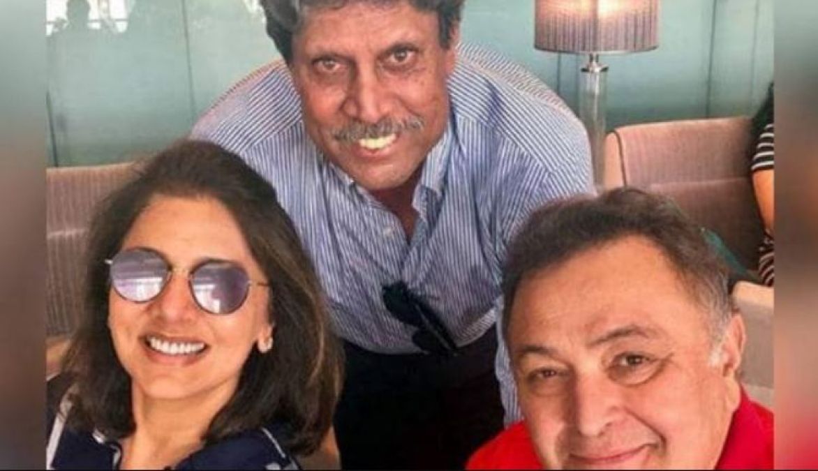 Now Kapil Dev Arrives To Meet Rishi Kapoor, Neetu Shares 'Super Charged' Selfie
