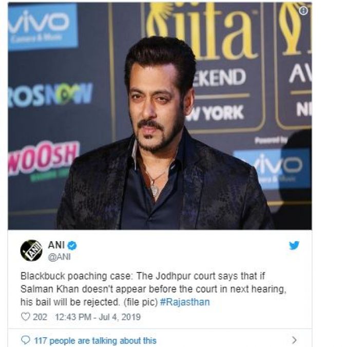 Black Deer Hunting Case: Salman Will Be Jailed, Court Says Something Like this!
