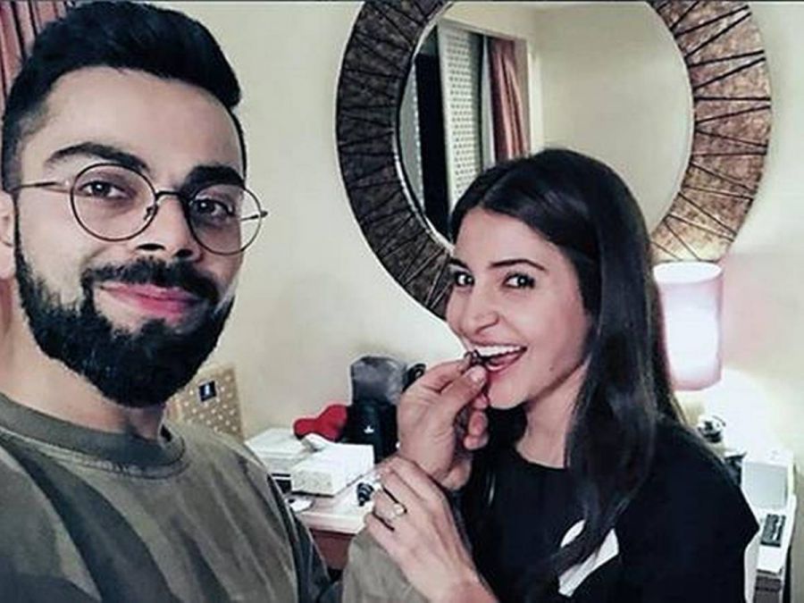 Virat-Anushka's funny photo goes viral, cricketer seen in different style