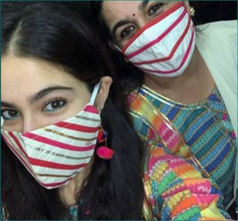 Bollywood Celebs seen in trendy and fancy masks