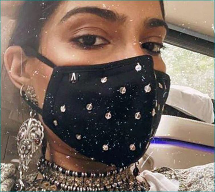 Bollywood Celebs seen in trendy and fancy masks