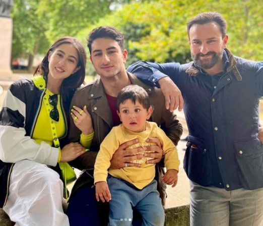Sara-Ibrahim share cute pictures with stepbrother and father