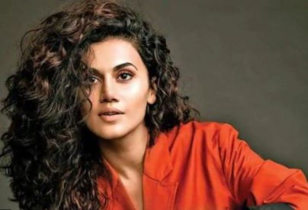 Actress Taapsee Pannu returns to shoot, shares this photo from set