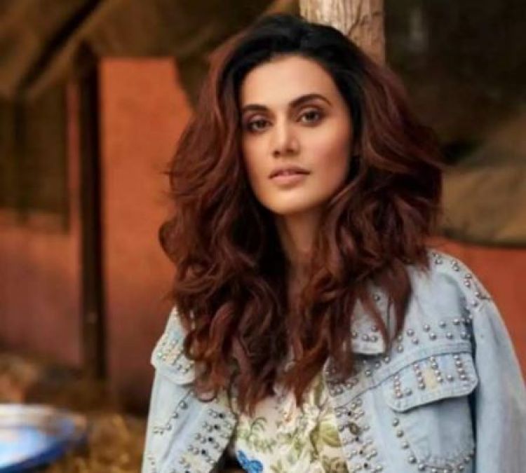 Actress Taapsee Pannu returns to shoot, shares this photo from set