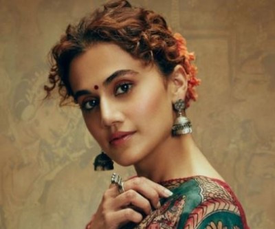 Actress Taapsee Pannu returns to shoot, shares this photo from set