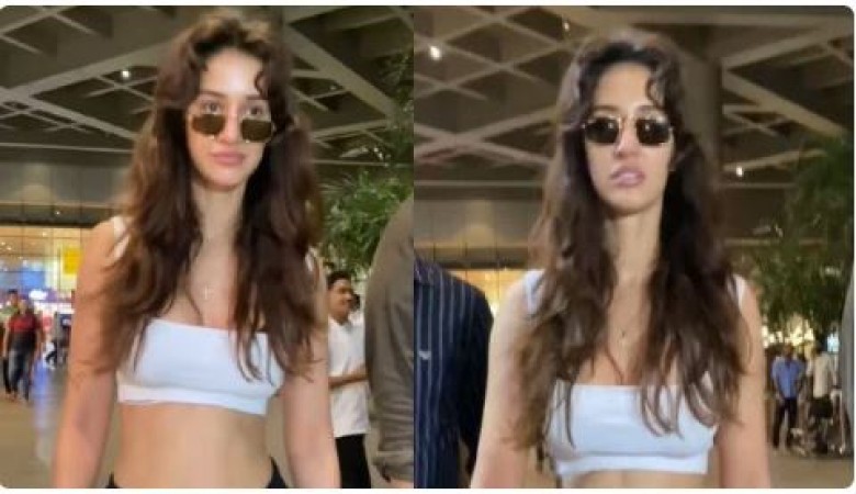 Video: Disha Patani seen drunk at the airport, know why people are saying this