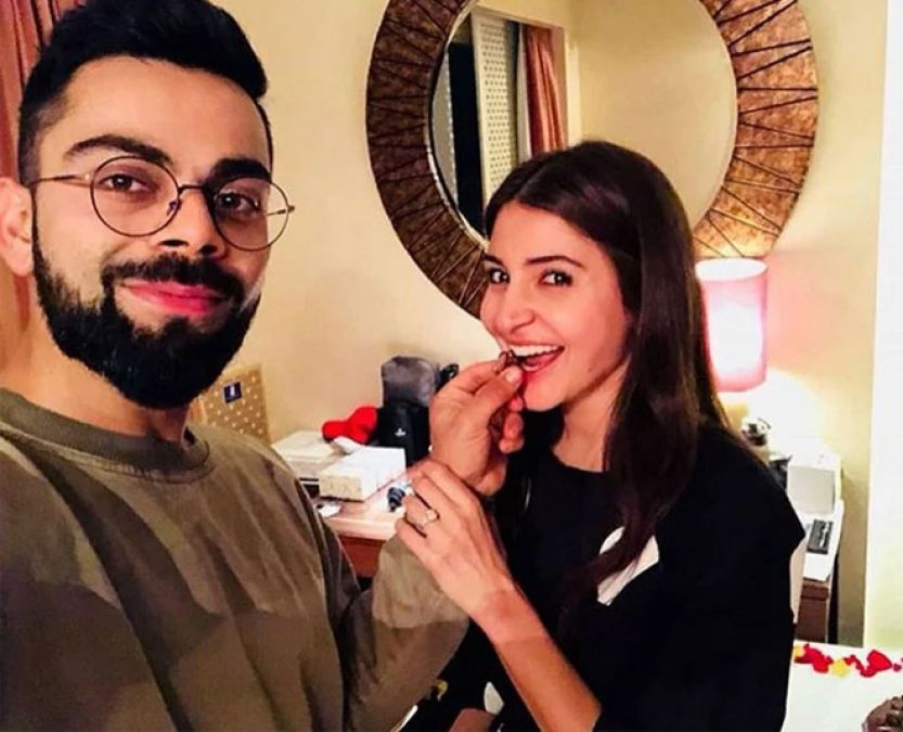 Virushka's video shows such a thing that bloomed fans, video viral on social media