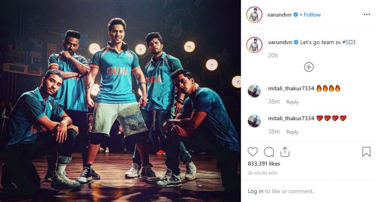Street Dancer 3D: Varun Dhawan and team get crazy for World Cup; here's the proof!