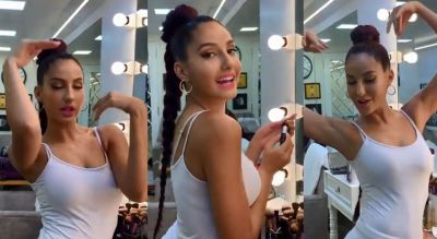 Nora Fatehi showed her moves yet again; this time on 'Khadke Glass'!