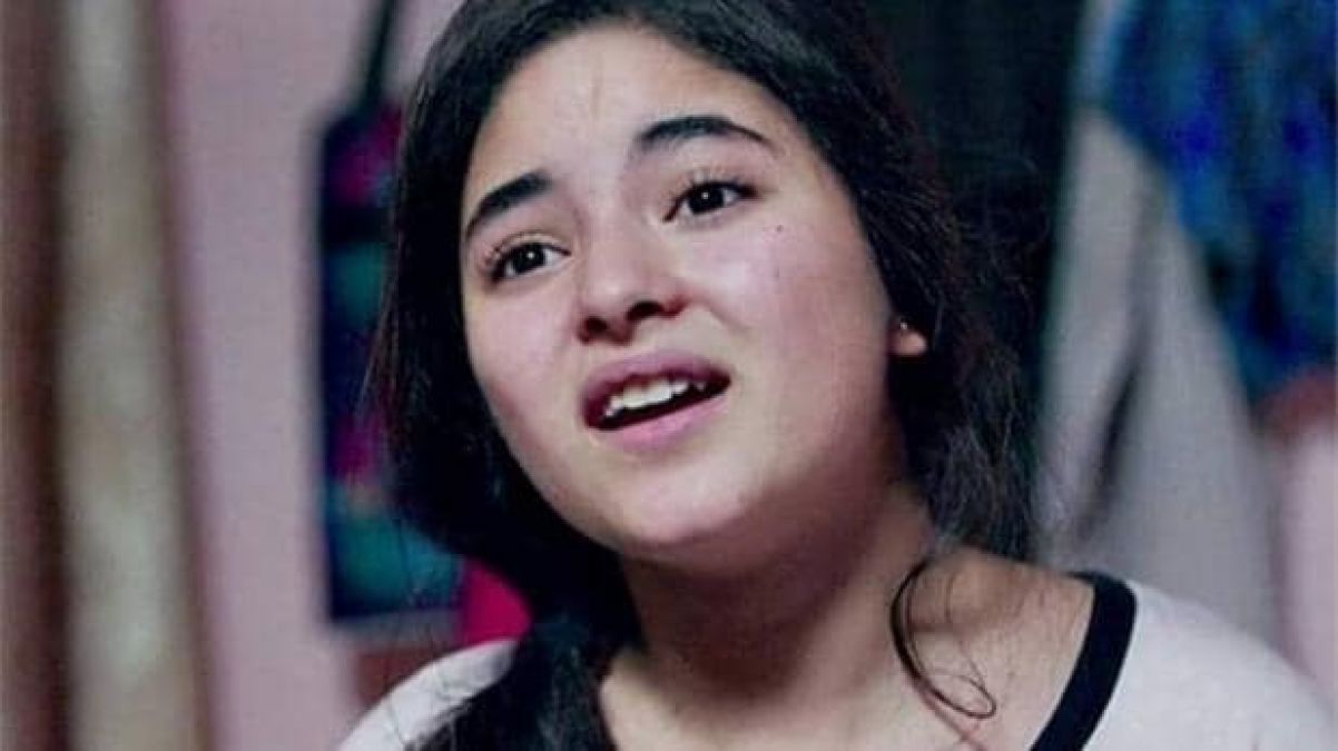 Once again Zaira Wasim grabs the spotlight, stirred sensation by her new post
