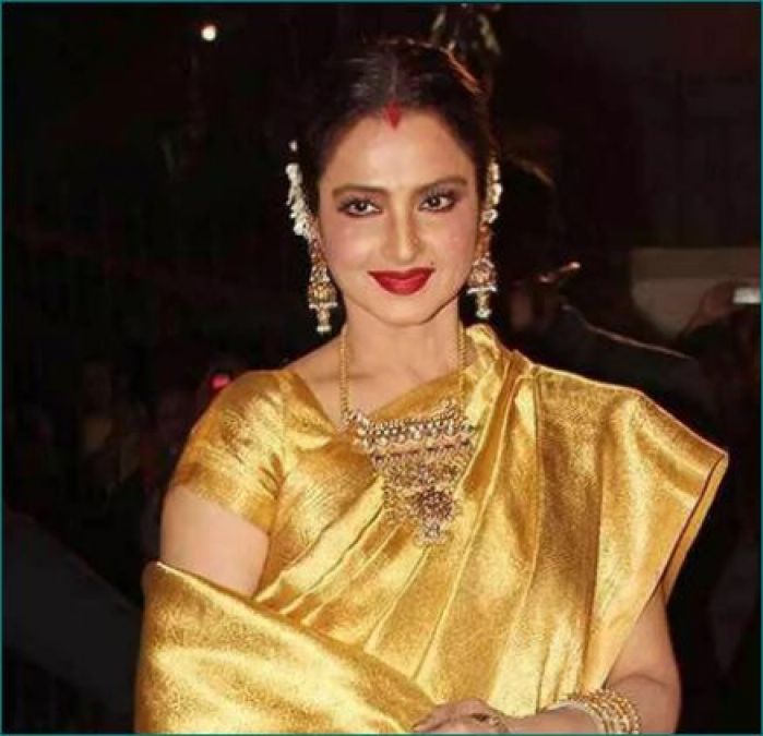 Actress Rekha is under home quarantine