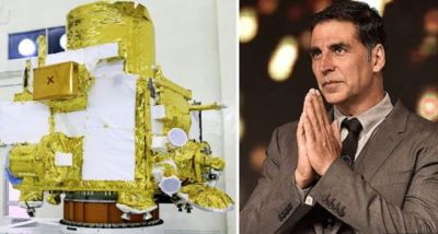 Akshay gave good luck to ISRO at the launch of Chandrayaan 2!