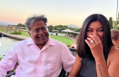 Sushmita gets engaged to 10-year-old man, photos go viral