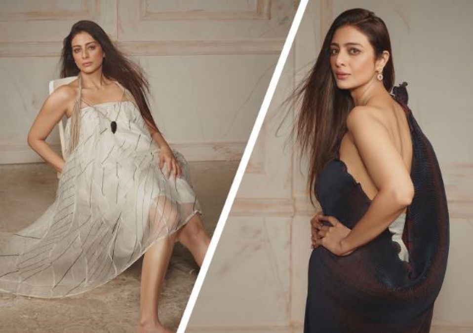 Tabu is seen in a bold look on the cover of IDiva magazine