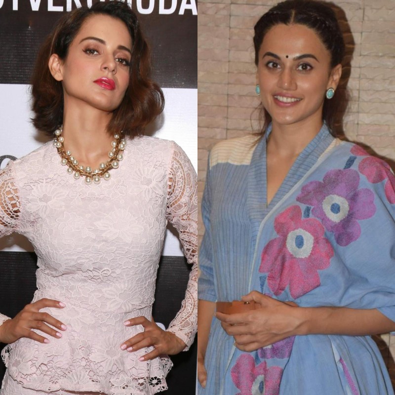 Taapsee Pannu gives befitting reply on Kangana Ranaut's charge